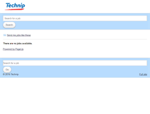 Tablet Screenshot of careers.technip.com.au